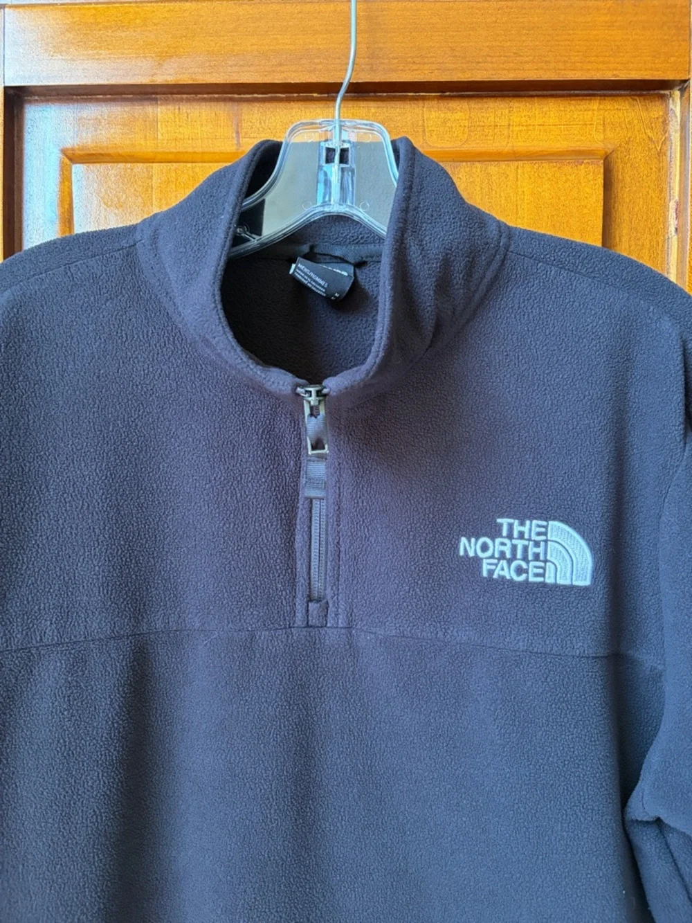 Men’s The North Face Black 1/4 Zip Fleece Pullover
